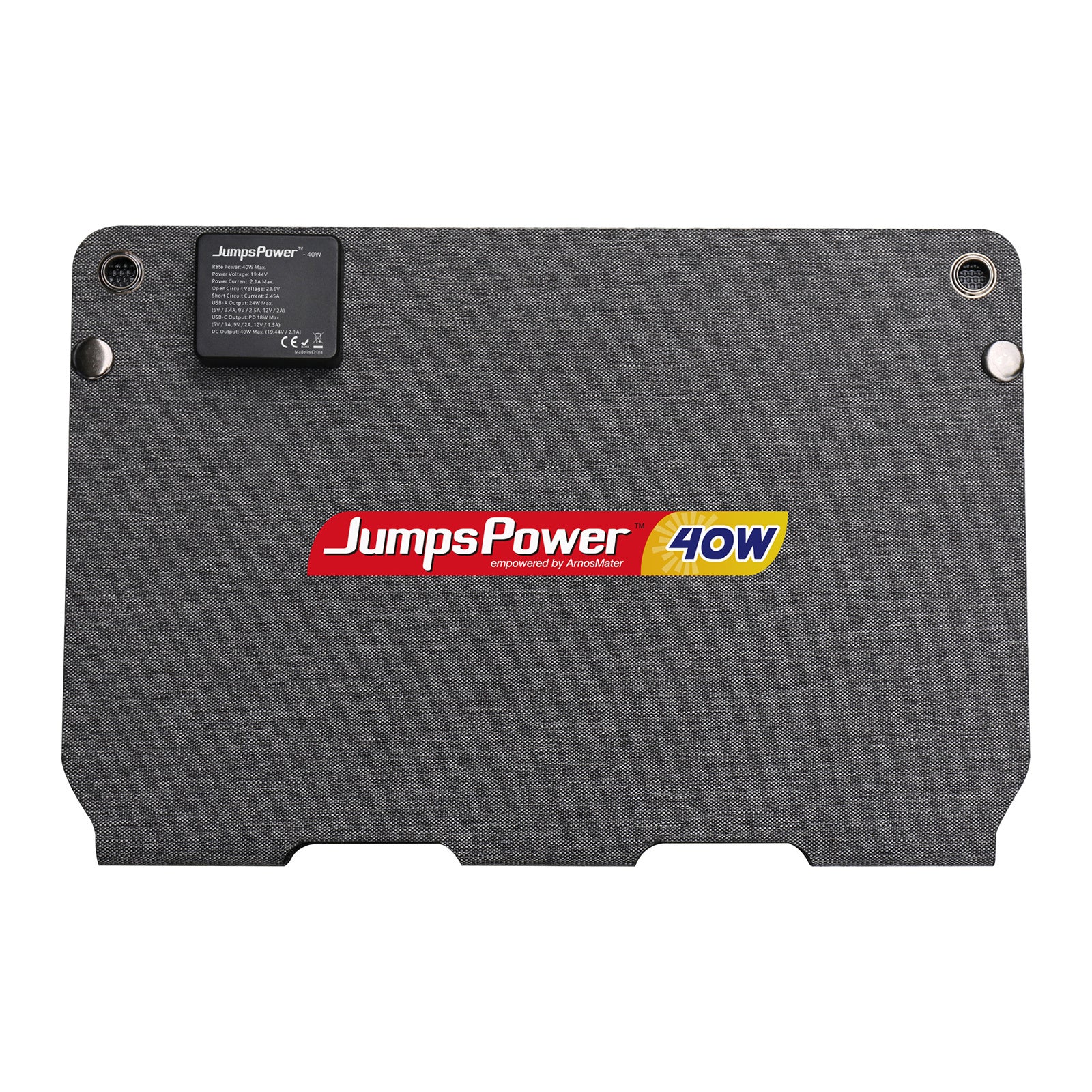 JumpsPower 40W Foldable Solar Panel – Portable Off-Grid Charger