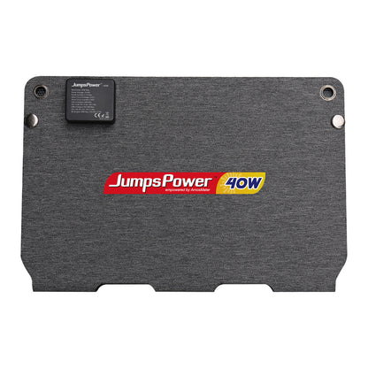 JumpsPower 40W Foldable Solar Panel – Portable Off-Grid Charger