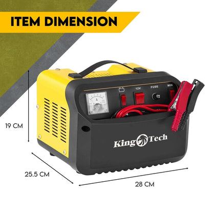 2-in-1 Car Battery Charger & Jump Starter 12V/24V 40A