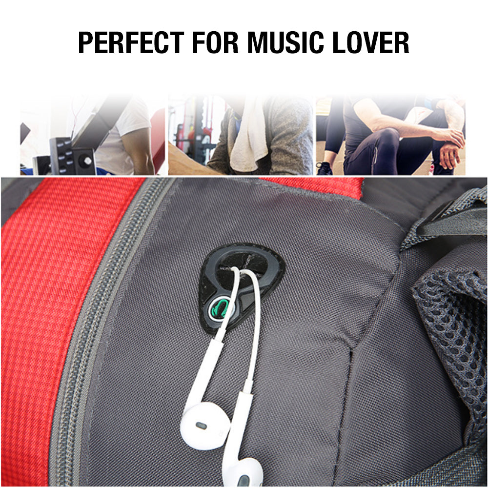 60L Waterproof Trekking Backpack – Black