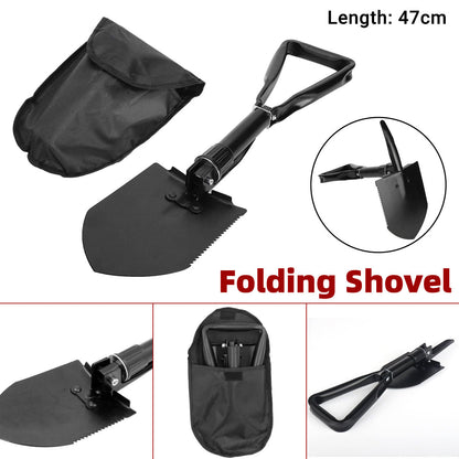 Folding Survival Shovel – Camping Multi-Tool