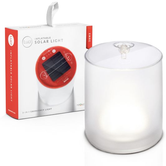 MPOWERD Luci EMRG Inflatable Solar Lantern – Emergency SOS Waterproof