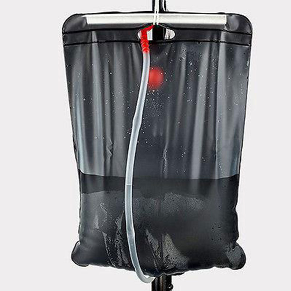Pop-Up Privacy Shower Tent with 20L Water Bag – Green Camping Set