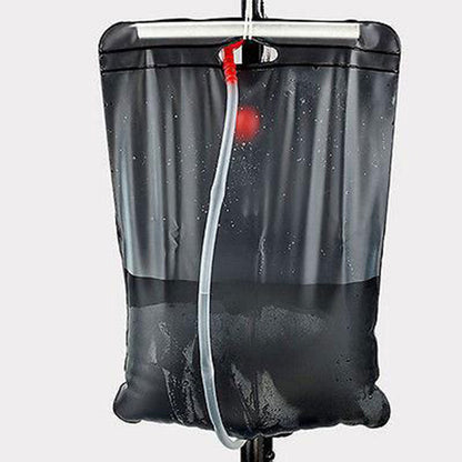 Pop-Up Privacy Shower Tent with 20L Water Bag – Green Camping Set