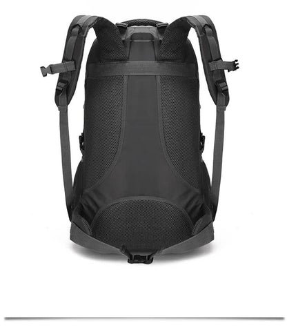 60L Waterproof Trekking Backpack – Orange