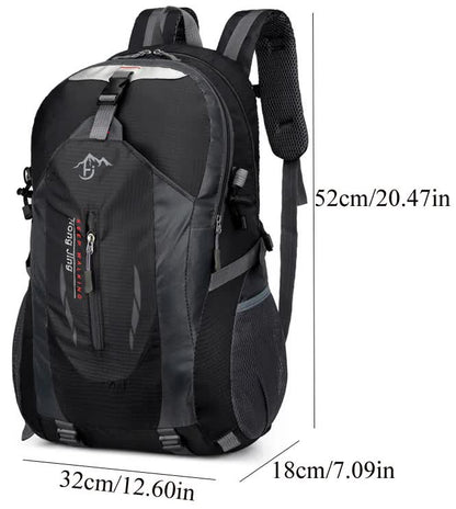 Lightweight Multi-Day Backpack – Black