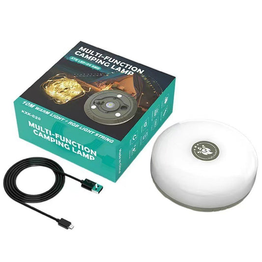 10m LED Camping Light – Built-In Tape Measure 2000mAh Battery