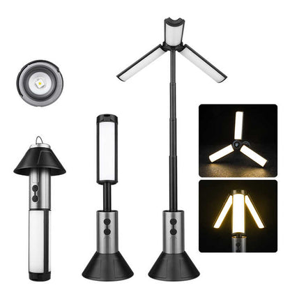 Telescopic Camping Lantern – Adjustable Height LED USB-C Rechargeable