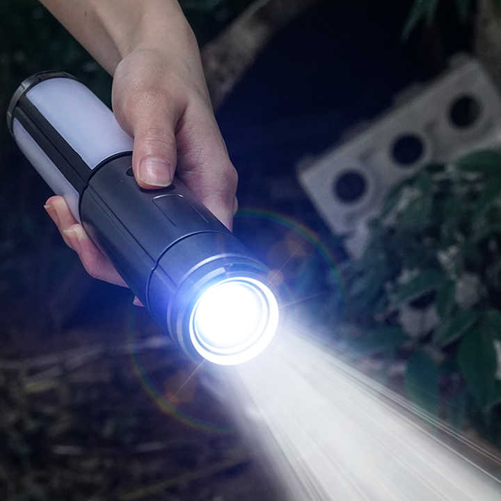 Telescopic Camping Lantern – Adjustable Height LED USB-C Rechargeable