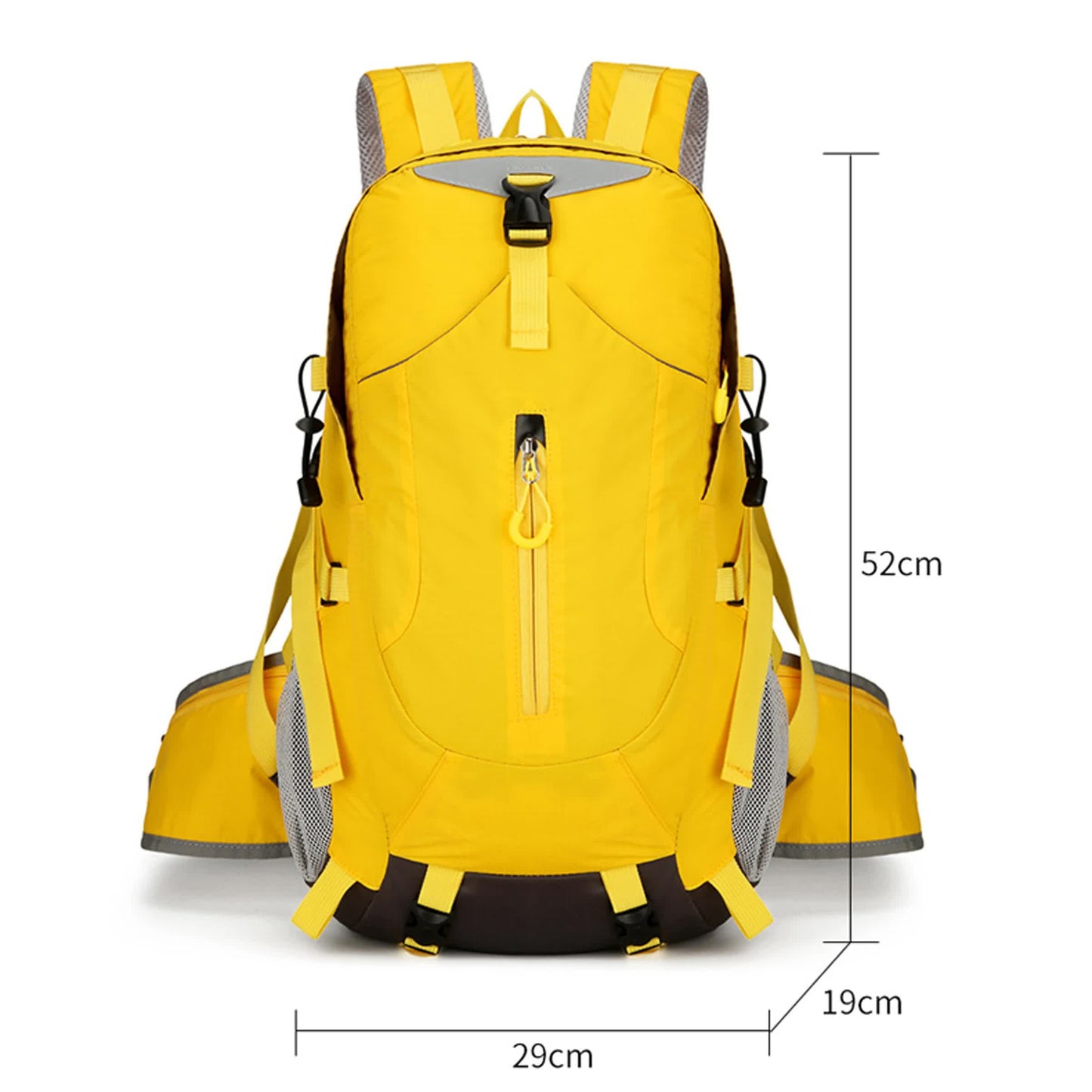 30L Lightweight Hiking Daypack – Yellow