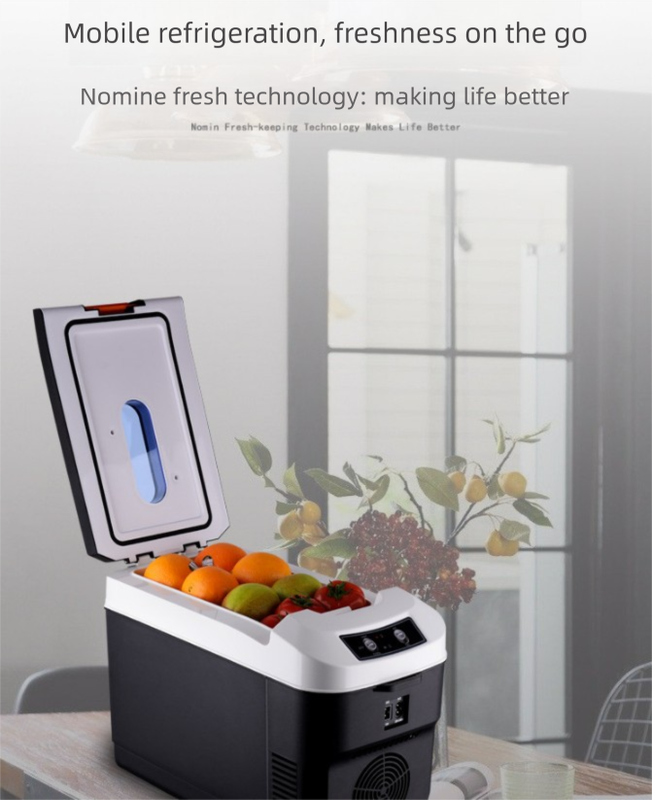 10L Portable Car Fridge & Warmer – 12V/240V Dual Power Digital Display