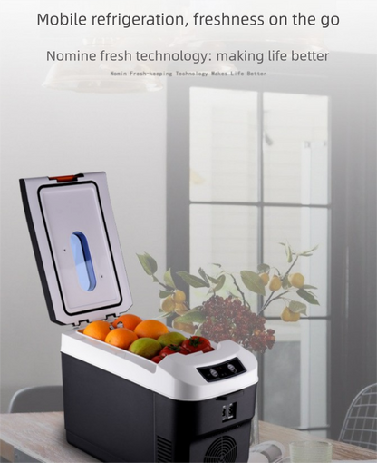 10L Portable Car Fridge & Warmer – 12V/240V Dual Power Digital Display