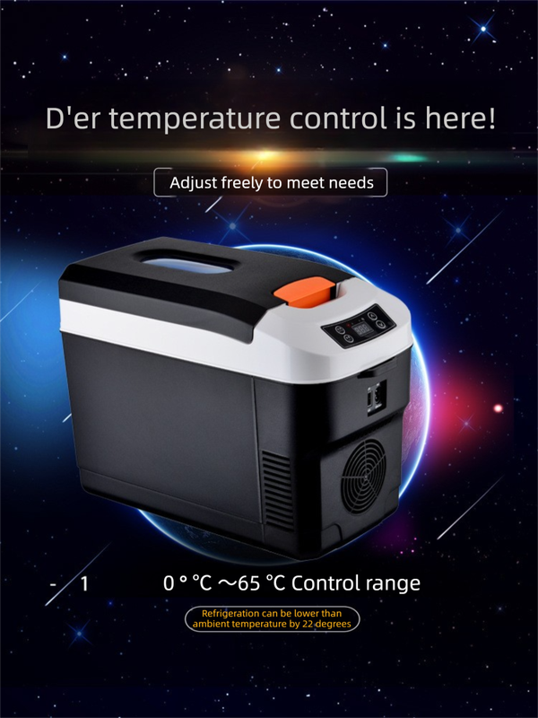 10L Portable Car Fridge & Warmer – 12V/240V Dual Power Digital Display