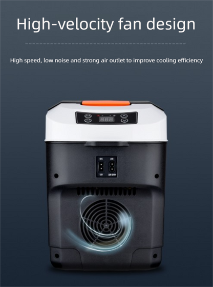 10L Portable Car Fridge & Warmer – 12V/240V Dual Power Digital Display