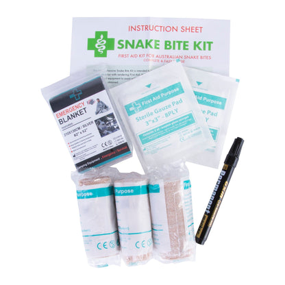 Snake Bite First Aid Kit – 9-Piece Emergency Response Set